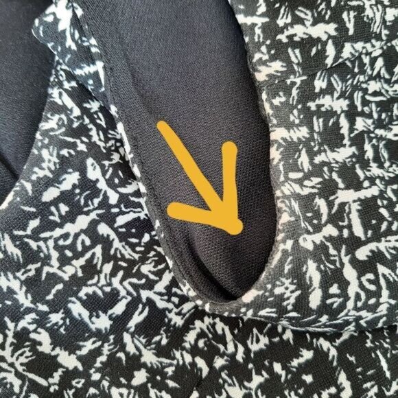 MICHAEL KORS Sleeveless Sheath Knee Length Dress Abstract Pattern B&W Sz M - Picture 15 of 15